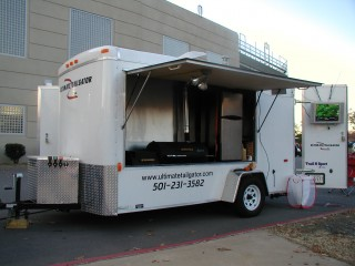 Illustration for article titled All Star Tailgating Trailer Is Dream Bachelor Flat on Wheels